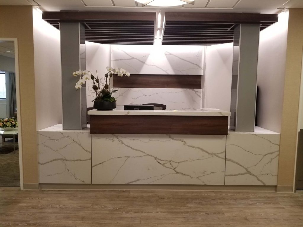 Commercial Quartz Custom Counters by Precision